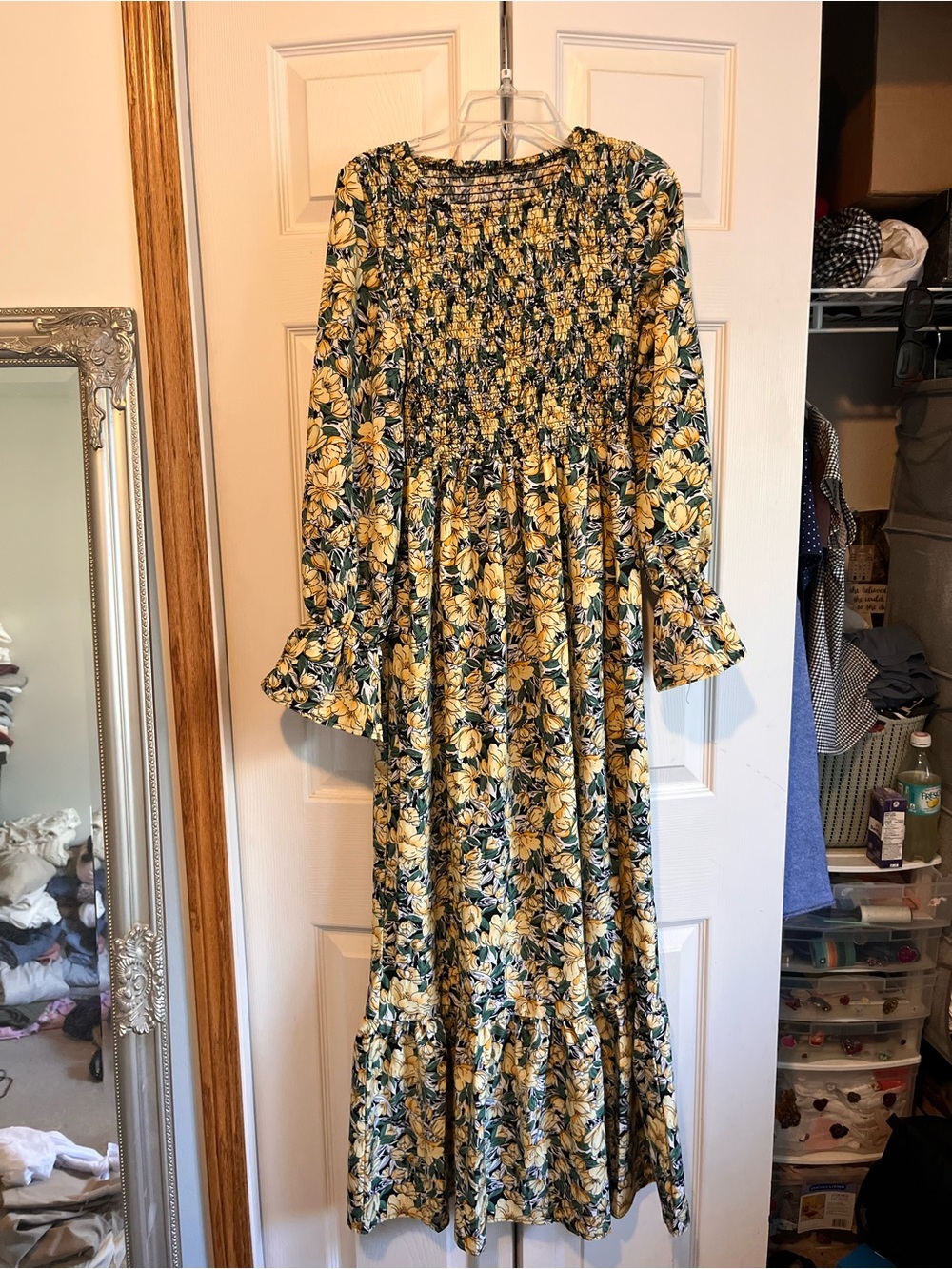 Cute floral maxi dress